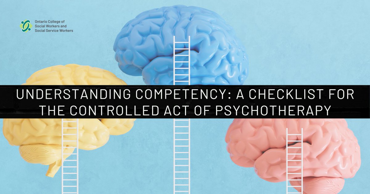 🍂Fall into best practice this season!

Check out the College's competency checklist for the controlled act of psychotherapy to help social workers and social service workers stay confident in their practice.

Read more in the Perspective fall issue 🍂🔗: ow.ly/vTX550Xiq71