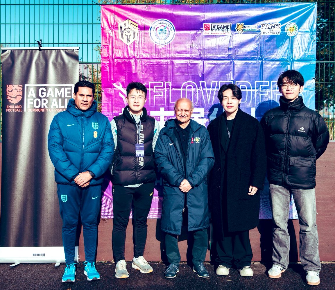 Honoured to support the inaugural Flovedeer Loughborough Chinese Society Cup as an FA EDI COP Ambassador ⚽ Thanks to Surinder Sharma,Jas Batt &amp; everyone involved. Congrats Birmingham CSSA 🏆 #FAEDICOP #CommunityFootball #InclusionInSport #GrassrootsFootball #DiversityInFootball
