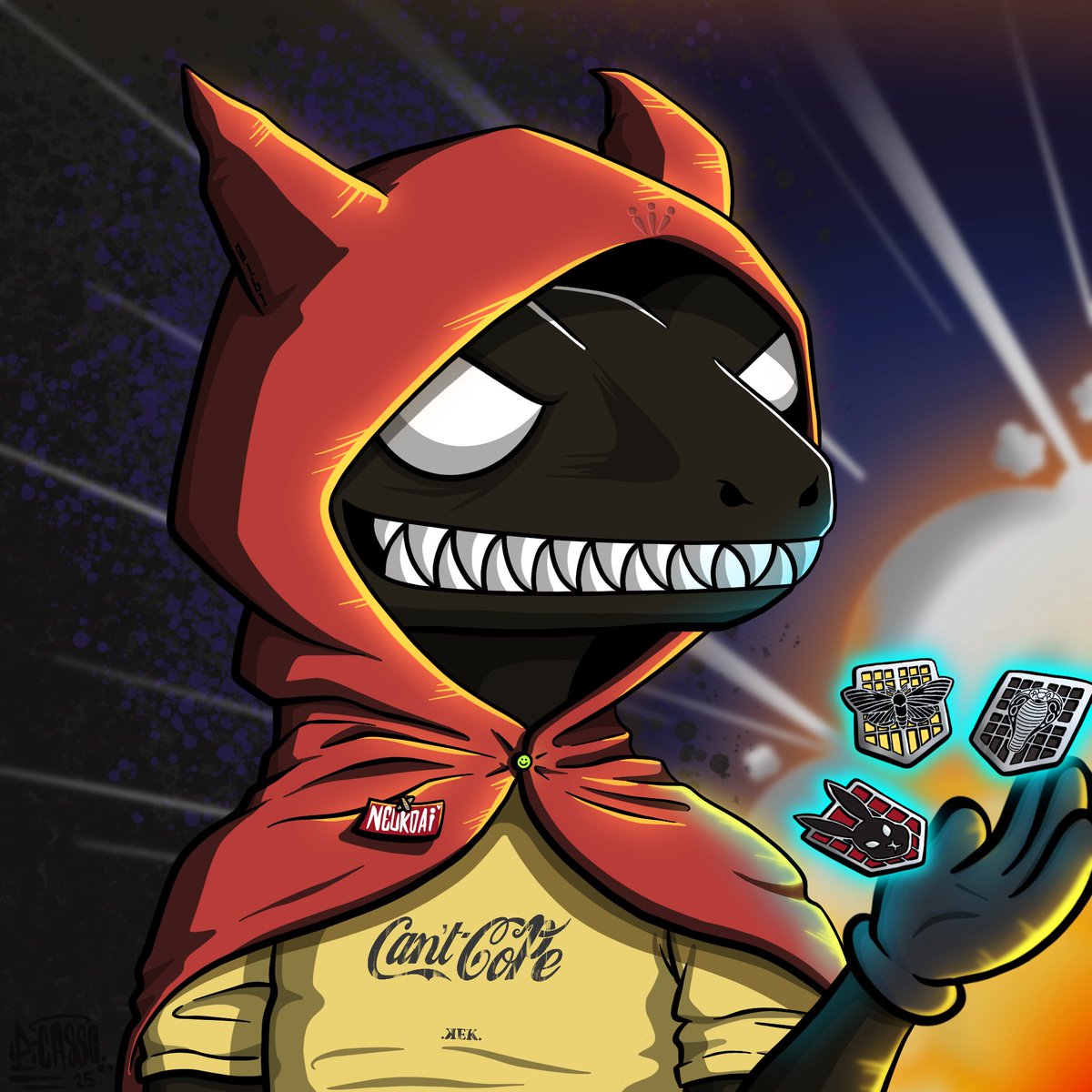 KEK🦎 (@kek1610) on Twitter photo We’re active daily and we’re Kind. 
But we don’t beg under posts …kek🦎 
We <a href="/neukoai/">NEUKO</a> differently. 
All our holders deserve badges, just check the listings 💎
Holding KEK? You might find this 1/1 in your KEKmas stocking this year 🎄 
G*KEK 🦎
Kill Em’ Kindly We’re active daily and we’re Kind. 
But we don’t beg under posts …kek🦎 
We <a href="/neukoai/">NEUKO</a> differently. 
All our holders deserve badges, just check the listings 💎
Holding KEK? You might find this 1/1 in your KEKmas stocking this year 🎄 
G*KEK 🦎
Kill Em’ Kindly