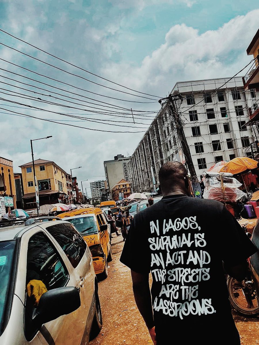 blacksfit08's tweet photo. In Lagos, the streets are the classrooms. The fit is the curriculum.

Wear the hustle. Wear the history. Blacksfit.

#LagosStreetStyle #Blacksfit #Kurmi #WearTheStory #NewDrop https://t.co/3UV4XqTocG