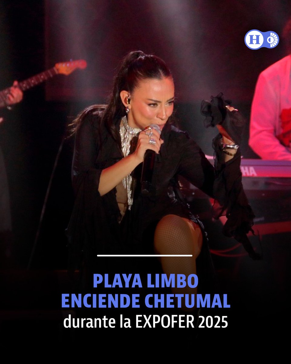 🎤✨ Playa Limbo iluminó la EXPOFER 2025 con su música y energía el pasado sábado. 🎶🎉