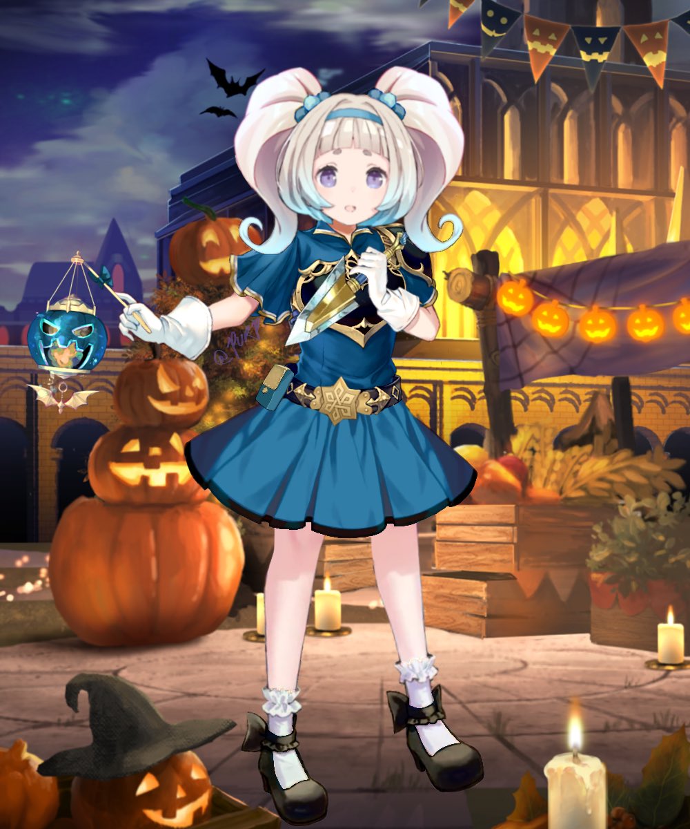 purperade's tweet photo. As per my tradition, here is Halloween Ylgr 2025 edition. This year I thought to myself back in June what if I combined both Ylgr and Bubbles from Powerpuff Girls into one. I had so much fun making these each year and this is no exception. Onto next years! 🎃👻🎃
#FEHeroes #Feh https://t.co/vzeA5wcHQh