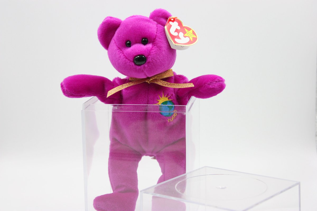 ImagineThatBaby's tweet image. #Millennium #Beanie #Baby #Bear #magenta #vintage #TY 
etsy.com/listing/122634…