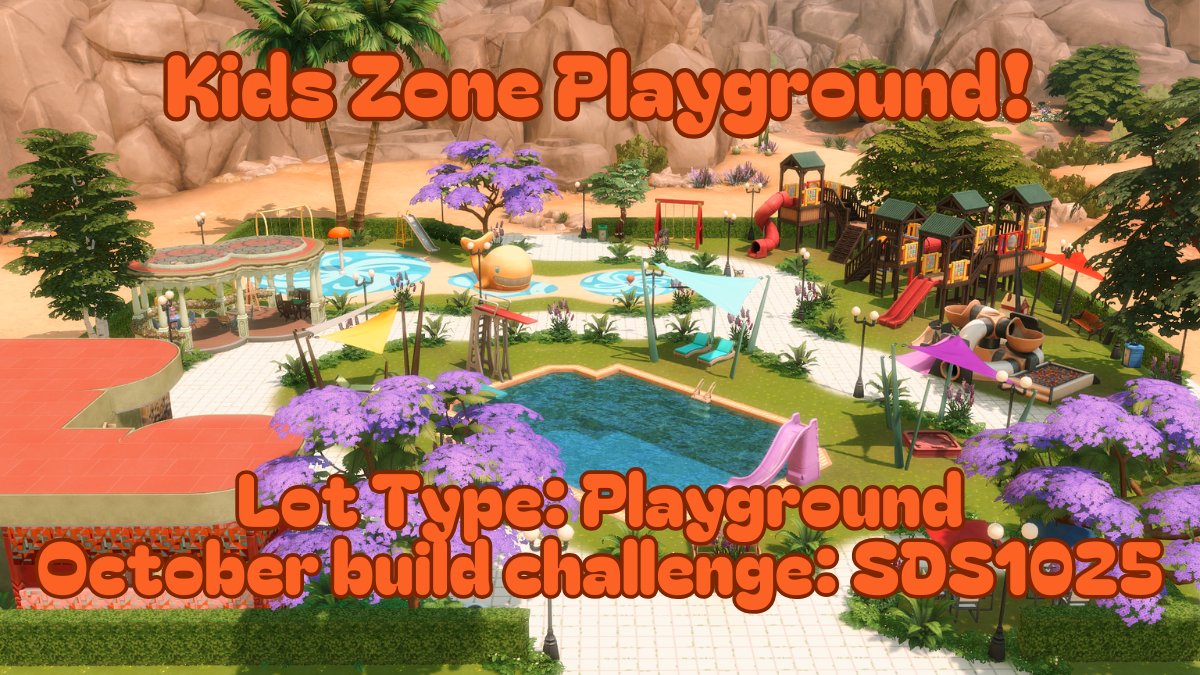 MenaBuchner's tweet image. This is my Kidz Zone Playground for this month&apos;s build challenge! Download link in the video description! Tours on Twitch on Saturday, 1st November 2025! #SDS1025 #SDSMB
youtube.com/shorts/iIz5HMb…