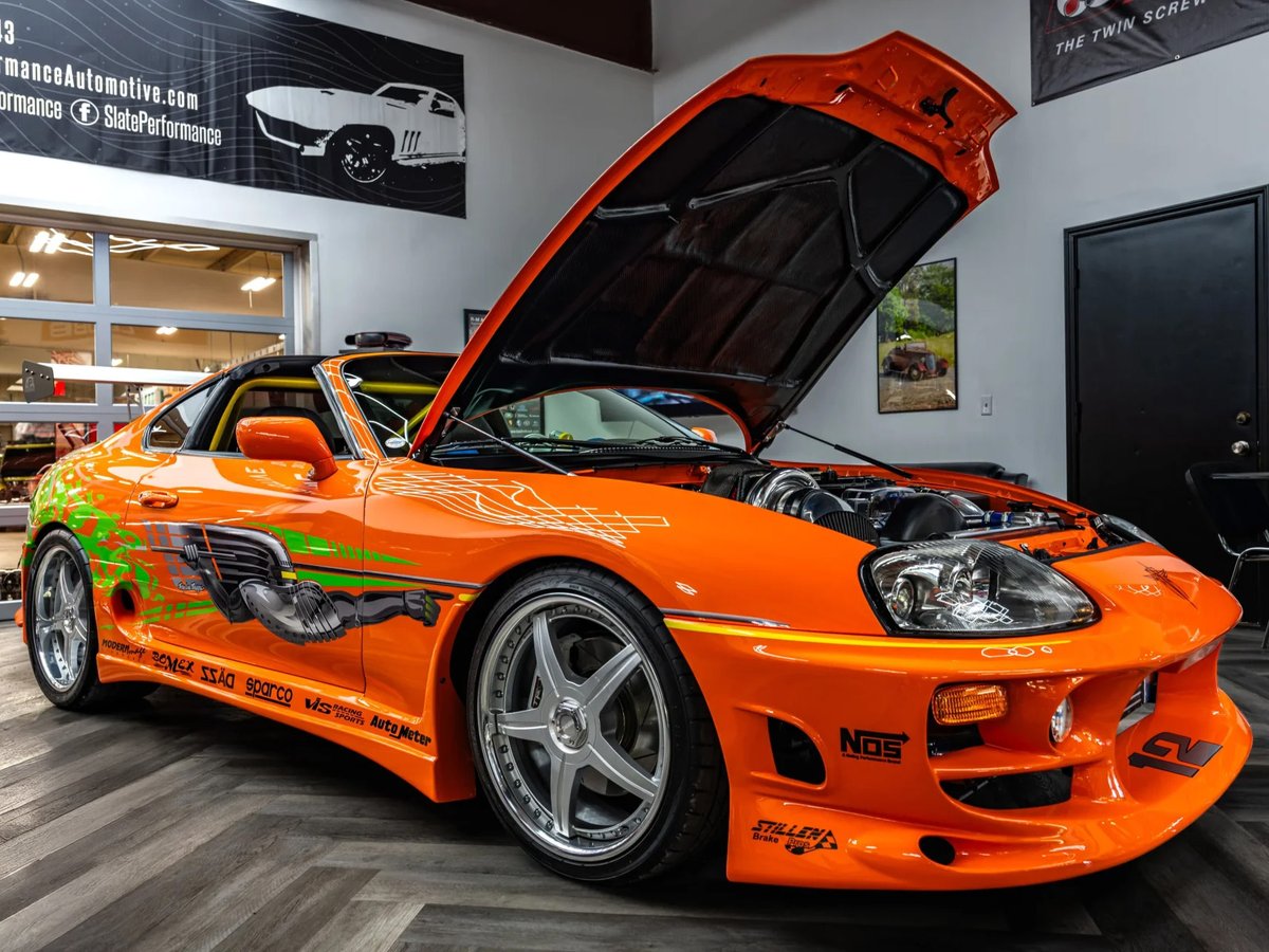duPontREGISTRY's tweet photo. ONE of ONE 1994 Toyota Supra Fast &amp; Furious Replica | Price: $399,991
-
Ultra-low, virtually new mileage on a fully restored chassis, emphasizing its untouched, collector-grade freshness. Learn more: https://t.co/G7uxVxkRkh https://t.co/cw5BH3Nyw8