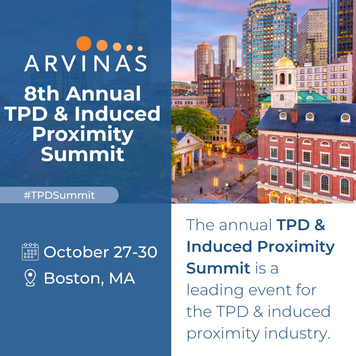 ArvinasInc's tweet photo. We’ll be presenting at the 8th annual @HansonWade #TPD & Induced Proximity Summit & look forward to discussing all things #targetedproteindegradation!
Check out the full program: https://t.co/ejRwa5njL1 https://t.co/O73q5YKtmr
