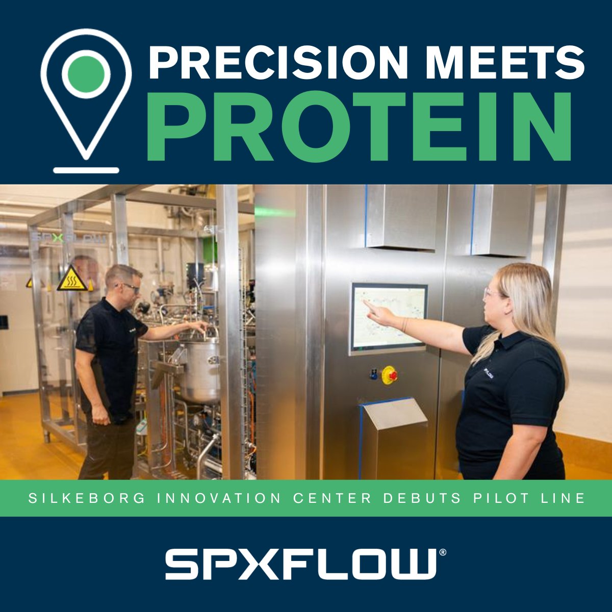 Today’s consumers crave foods that are both delicious and nutritious🥤  

That’s why we’re excited about our latest innovation in sustainable nutrition: the new APV Combi MP pilot at our Silkeborg Innovation Center: bit.ly/3WKmcRL

This system is helping producers