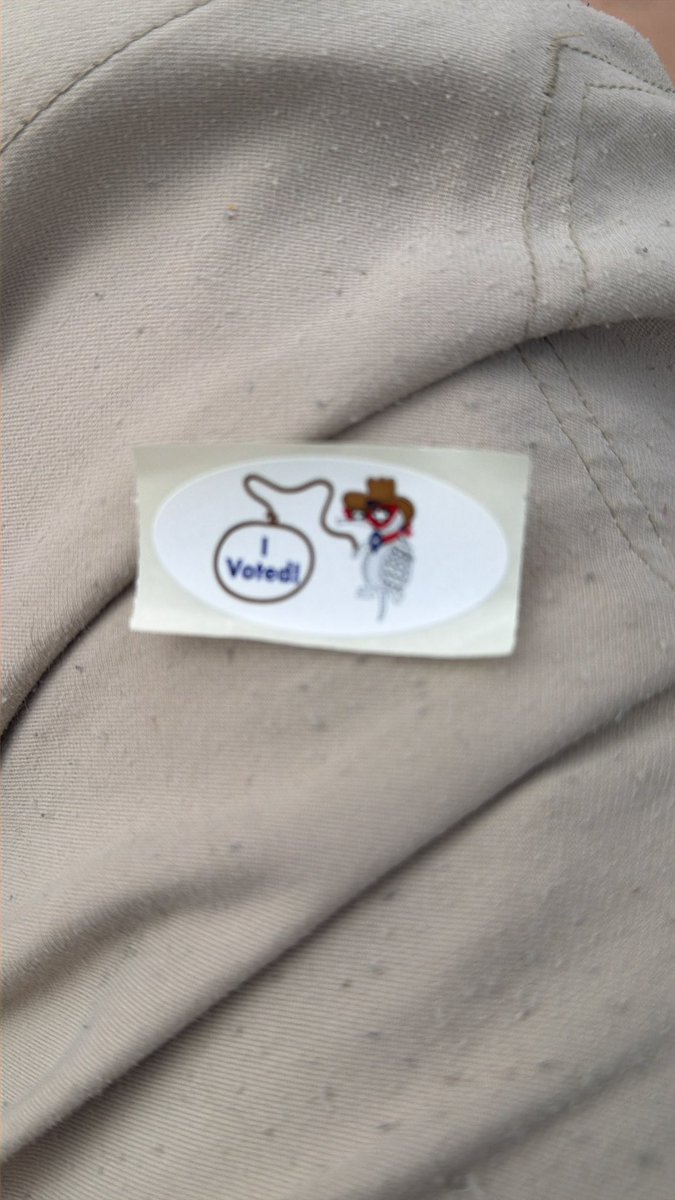 JohnFNally's tweet image. Voted Yes #ProjectMarvel