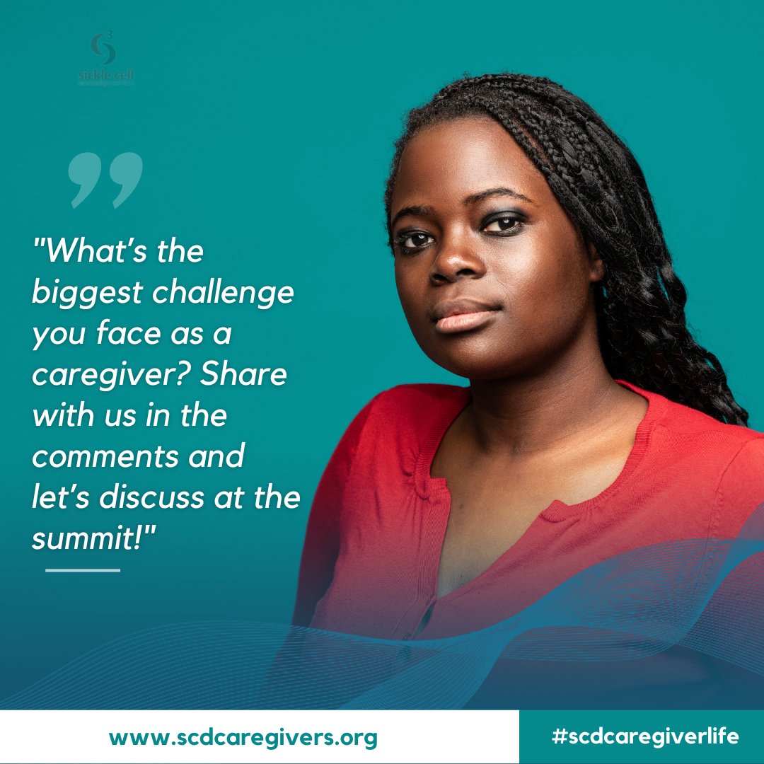 SCCConsortium's tweet photo. You’re not alone. We’re opening up the conversation at the Caregiver Summit starting with this:
✨ “What’s the biggest challenge you face as a caregiver?”
Drop your thoughts below ⬇️ and let’s discuss them together at the summit. https://t.co/375Ou9r1Yq