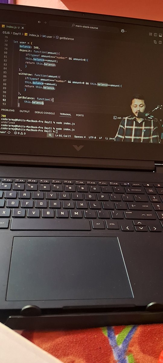 pragnya_balla's tweet image. #Day11 : Completed lecture on scope,closures and higher order functions 
#mernstack #coderarmy #rohitnegi