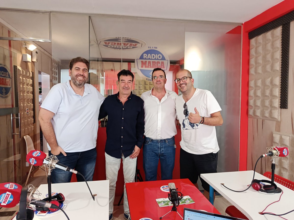 🚨#DMCórdoba 27-O
⚽#tertuliónblanquiverde <a href="/Antoniocmanjon/">Antonio Claramunt</a> <a href="/reobrero17/">Rafael Escobar Obrer</a> <a href="/AthosTriste/">Athos Triste</a>
⚽Los números <a href="/laligaennumeros/">LaLigaEnNúmeros 🇪🇸</a>
⚽Minutos de oro Manuel Jurado 
⚽@cordobafutsal y <a href="/cordobafs/">CD CÓRDOBA-CAJASUR FSF</a> <a href="/Cr23Lopez/">Cristian López</a>
🤾Repaso BM y Cisco Ramírez <a href="/balonmanosalle/">Balonmano La Salle</a>
⚽2y3RFEF: <a href="/agimenezt99/">Antonio Giménez</a>
#ElDeporteEsNuestro