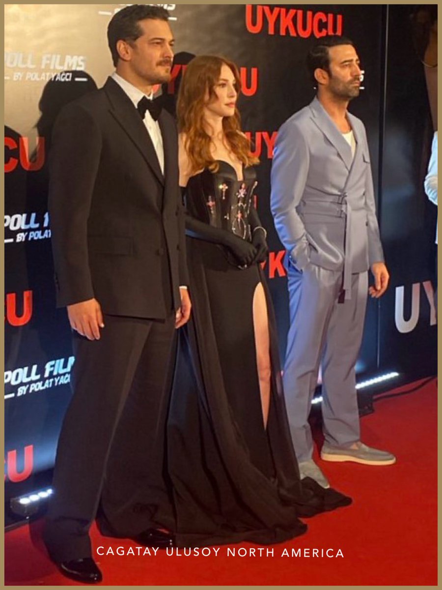 CagatayNorth's tweet image. A handsome cast!

#Uykucu
#Ferman #Saye #Afro
#ÇağatayUlusoy #ElçinSangu #FeritKaya
