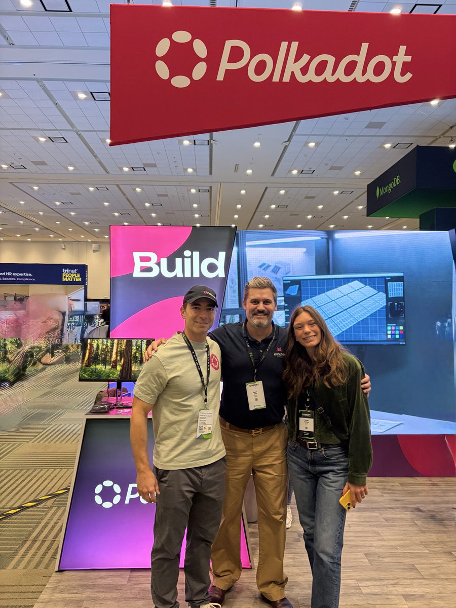 jk4milli's tweet image. Proud moment at #TechCrunchDisrut2025 - announcing our @Polkadot partnership that connects Unity’s decentralized telecom network to Polkadot’s ecosystem.
Grateful for the incredible work from @MagentaLabs_io and @DistractiveXYZ 
#EveryMinuteCounts