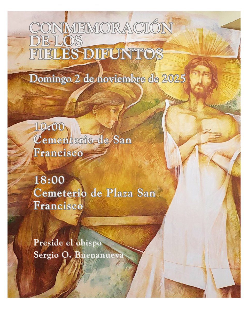 Conmemoración de los #FielesDifuntos2025.