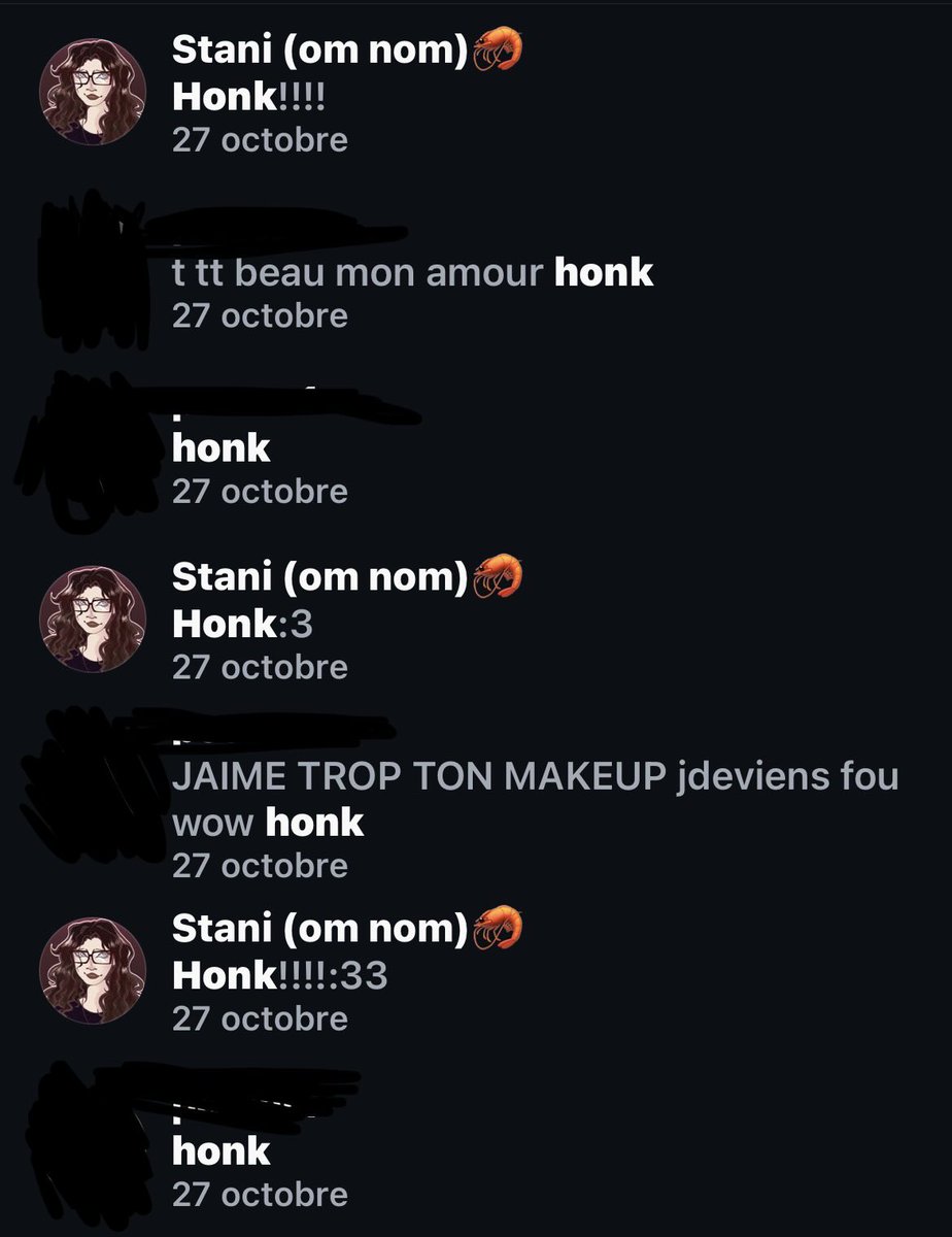 stanirlande's tweet image. Résumé de mes conv depuis hier #honk