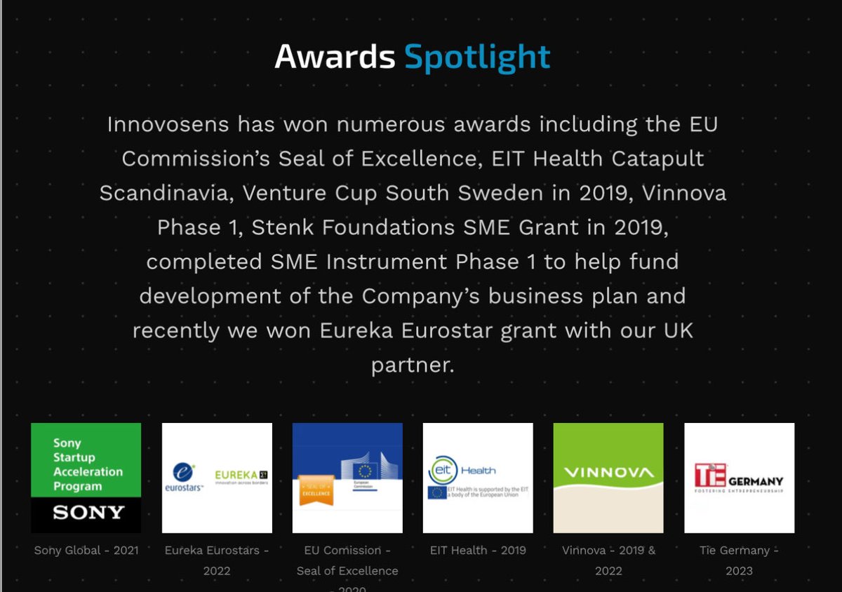 This looks very good at 170k mc 

$isens @sony is investor and now they are in talk with <a href="/Samsung/">Samsung Electronics</a> 

Working on this since 2021

They also have Olympic medalist as brand ambassador