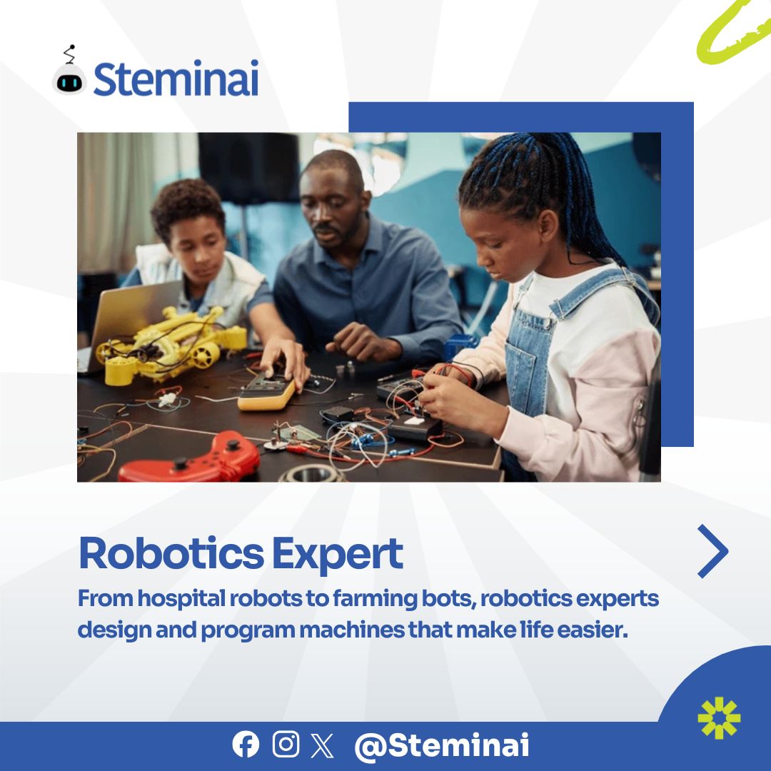 steminai's tweet photo. At Steminai Academy, we teach kids to code, build robots, and think creatively — skills for jobs that don’t even exist yet. https://t.co/gJoEvw7eXC