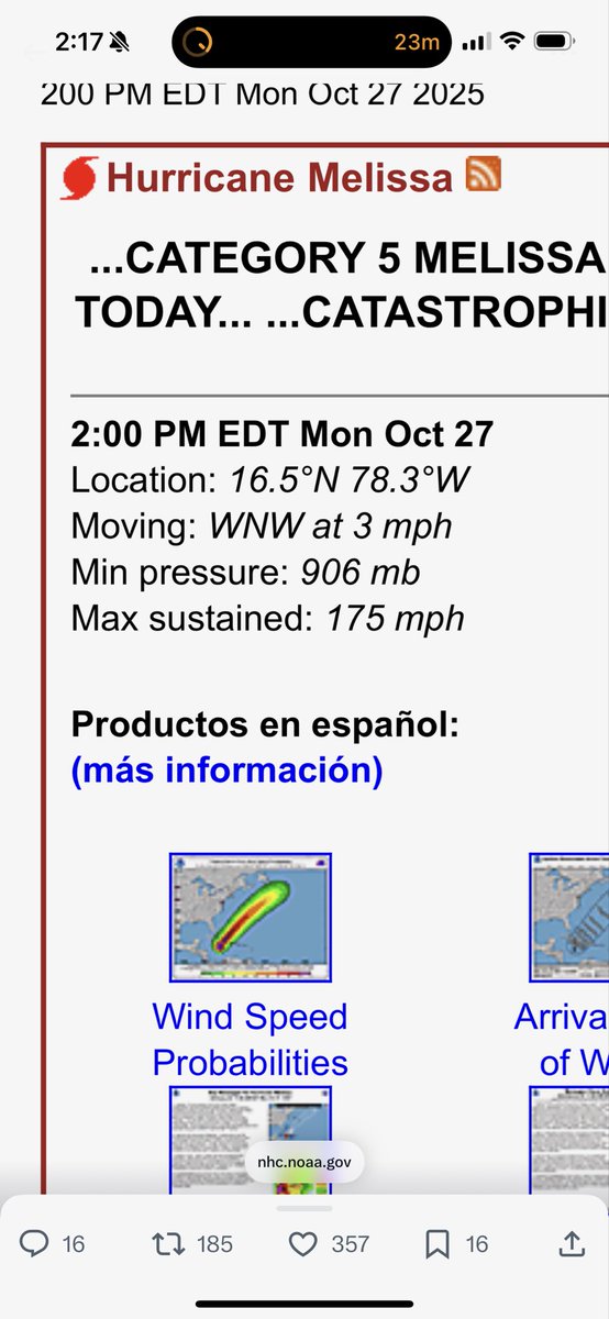906!?!? 3 MPH!?!? 

THIS IS HORRIFYING.