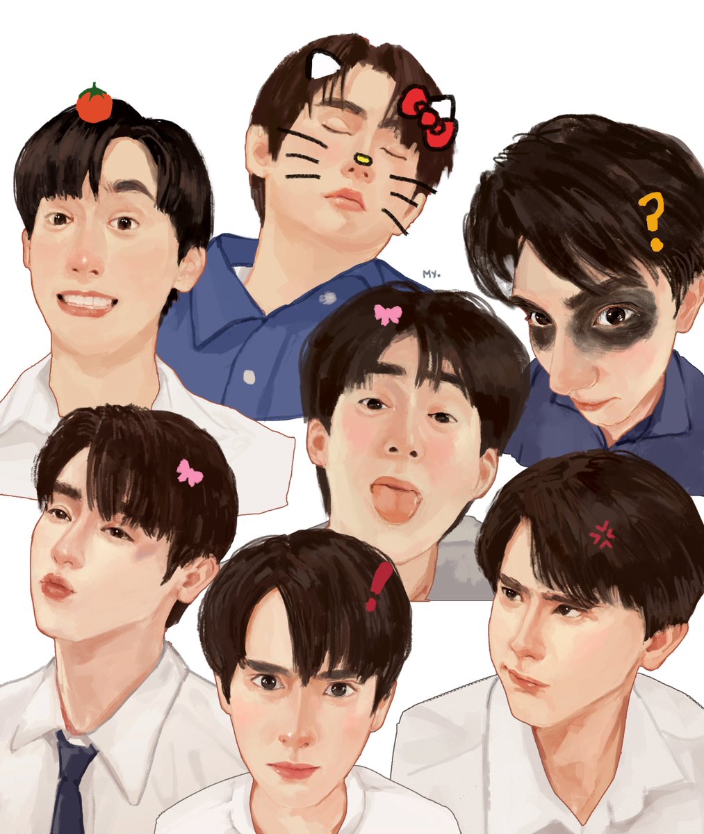 DearMoonYou's tweet photo. Choose your bookie 🤨😛😙🧐💤😁😠
#kasibook #forcebookfanart 
I will stop here 🤗
If @kasibook see this , I will do Part 2 😜🤞 https://t.co/ma1l18nODx