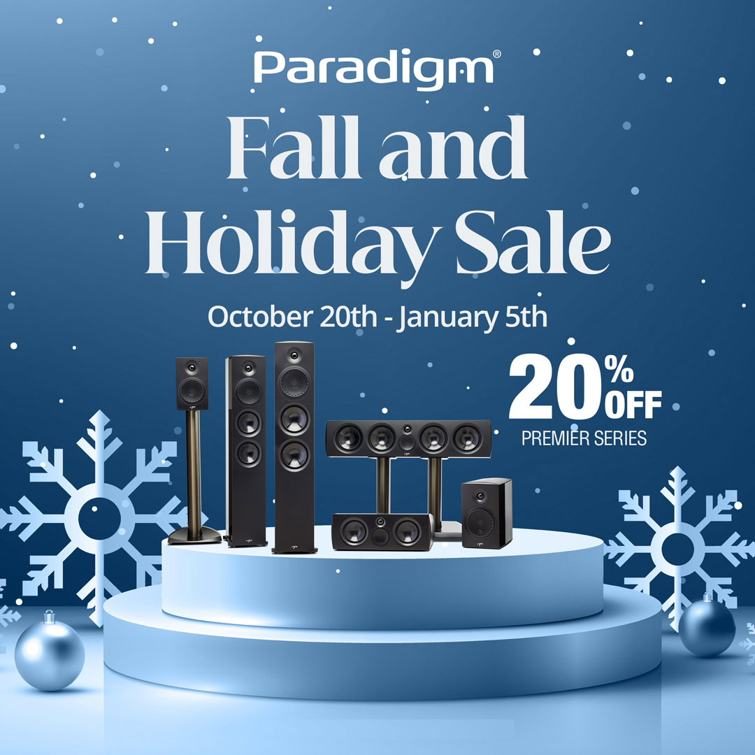 KWAudio1's tweet photo. We've got our fall SALE on all Paradigm speakers on now. Update your Hi-Fi system with great savings today! https://t.co/txFI1DD783