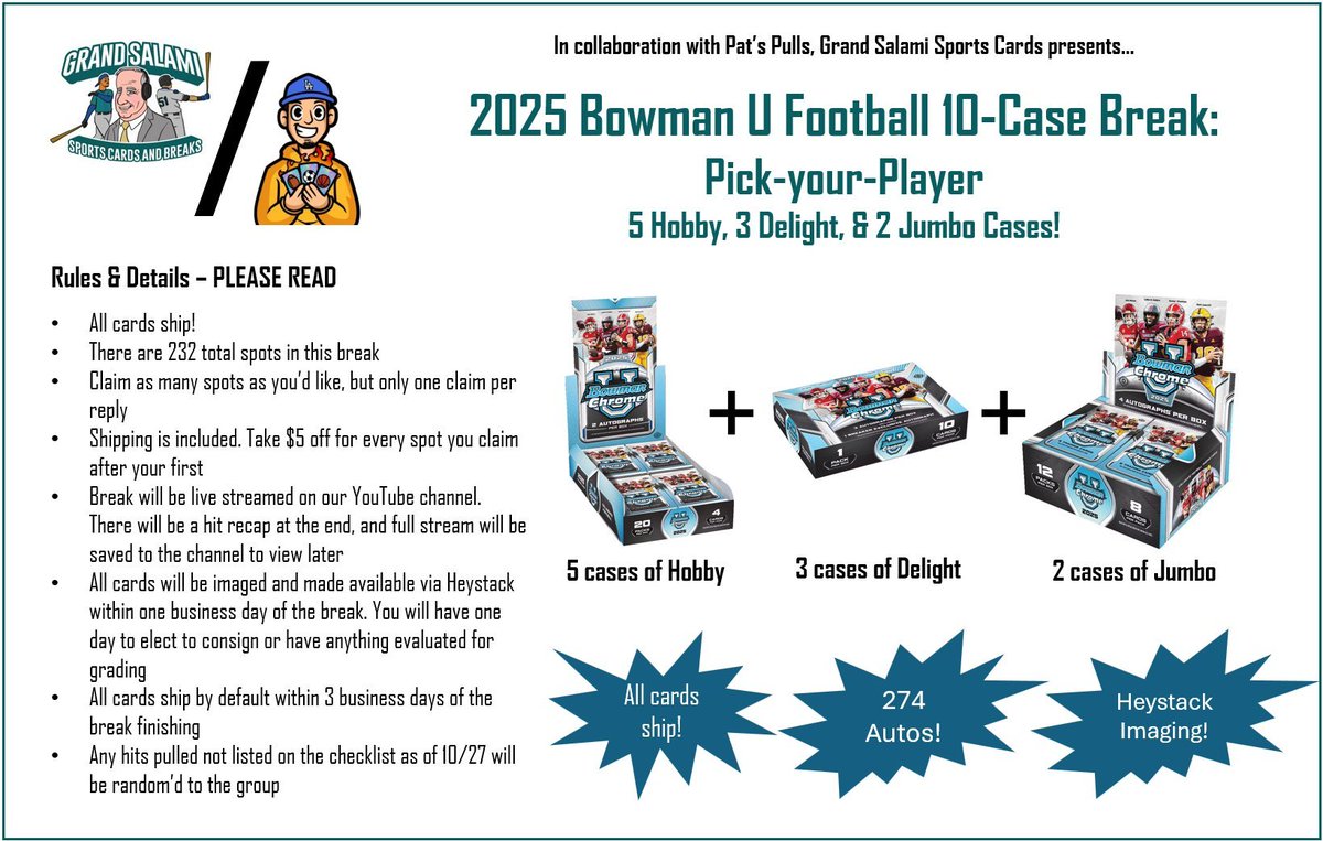 Grand Salami Sports Cards tweet media