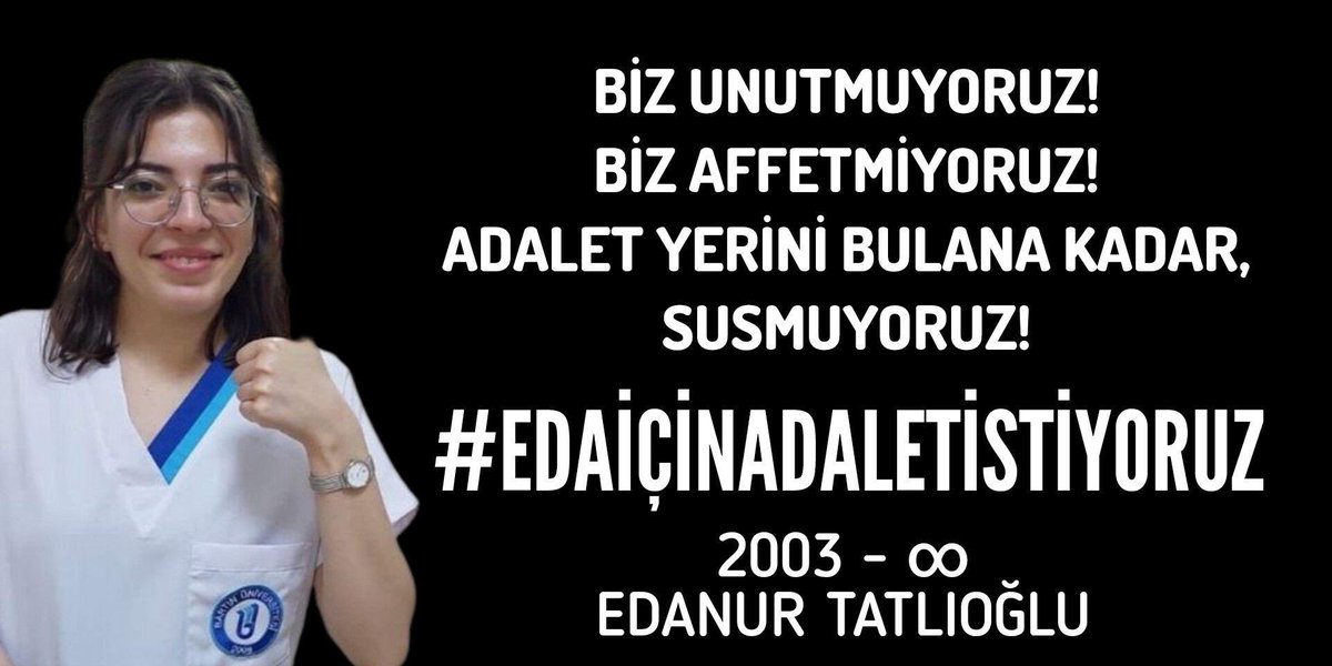 basaransefa's tweet photo. 22 yaşında gencecik kardeşimizin asla kaza olarak tabir edilmeyecek maalesef hayatını kaybetmesine seyirci kalmayacağız. Hukuki süreci takip edeceğiz. Alkollü şöför koltuğuna oturup insanların canına kast eden hiçkimsenin gerekçesi kabul edilemez.

#EDAİÇİNADALETİSTİYORUZ https://t.co/DyQKsbioKw