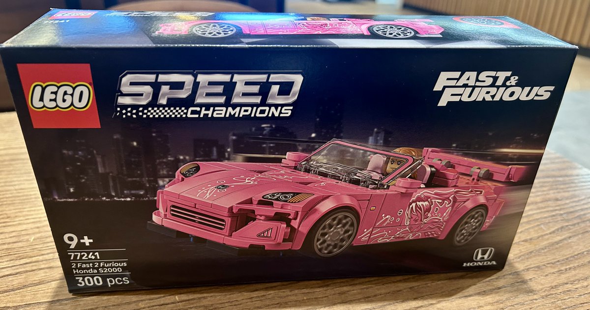 AvoKrys's tweet photo. Al fin es mío el coche de Suki!!!🩷💖🩷💖 #Lego #ATodoGas #FastandFurious https://t.co/gjISoV3CbX