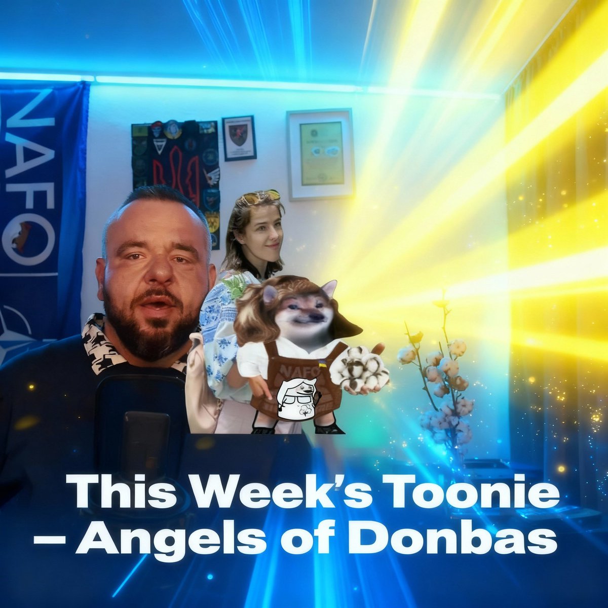 🎙️ This Week’s Toonie dives deep into the heart of the Donbas with special guests <a href="/Oksii33/">Oksii ✚ 🇺🇦</a>  from "Angels of Donbas" and the Commander of the 56th Brigade.
Get an inside look at the campaigns, the people behind them, and the unwavering motivation that fuels their fight.
.