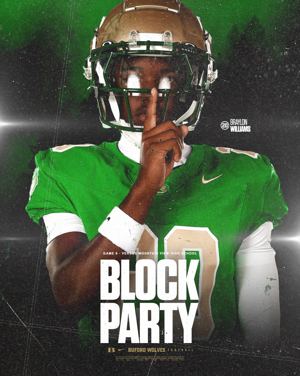 Game 9 Block Party | <a href="/Bray_Williams13/">Braylon Williams</a> 🚫

#Gloryland | #AppEra