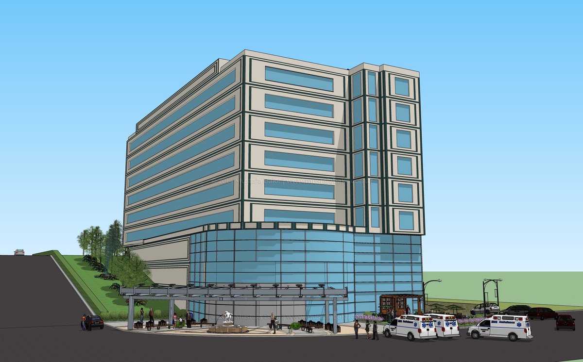 İlk-M Mimarlık - Hastane, Çayırova
mustafabakir.com.tr/hastane.html

#Architecture #Hastane #Hospital #HospitalBuilding #İlkMMimarlık #Mimarlık #SketchUp