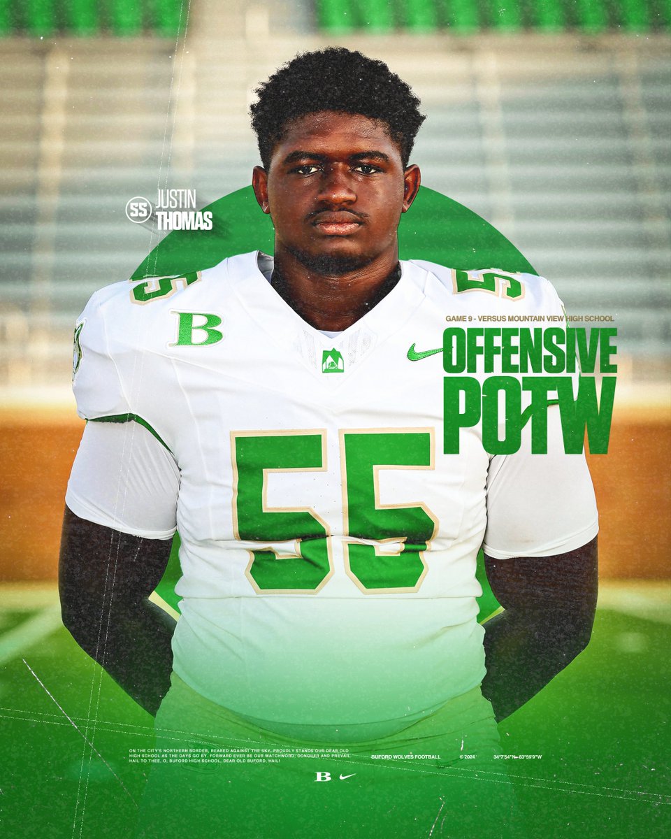 Offensive Player of the Week 🤝 Justin Thomas 

#Gloryland | #AppEra