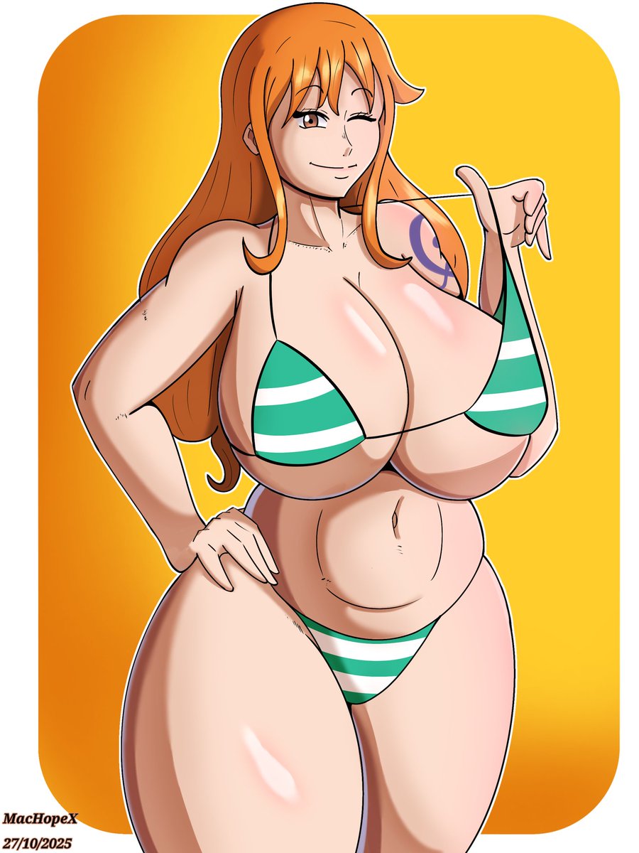 Nami (One Piece)
#nami #ONEPIECE #Onepiecefanart #digitalart