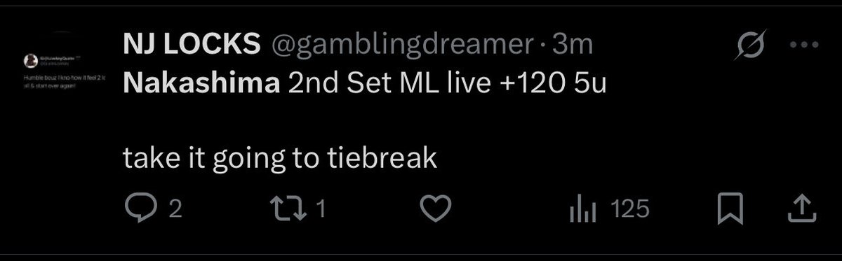 ZebraMRSA's tweet photo. @gamblingdreamer You just delete your picks and pretend they didn’t happen? https://t.co/SRHOmTrFJF