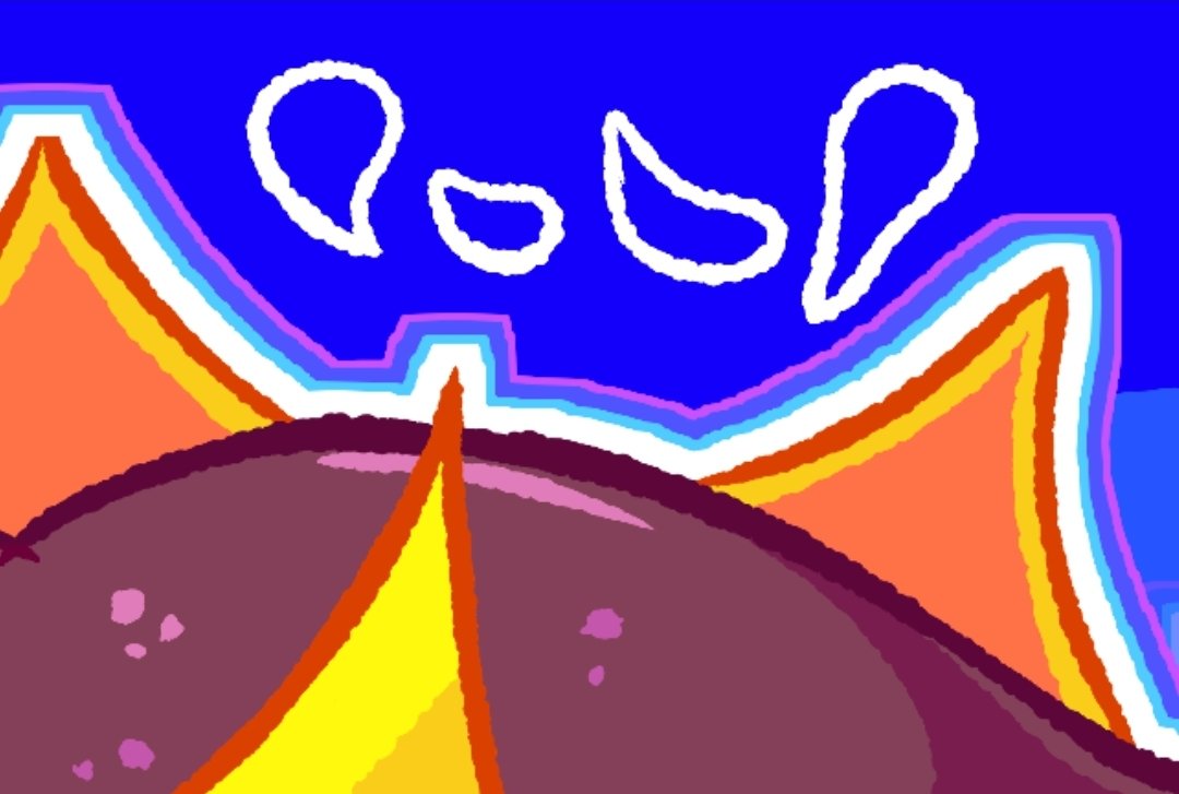 i tried to sneak in something that looked at least a bit like the word "gulp"