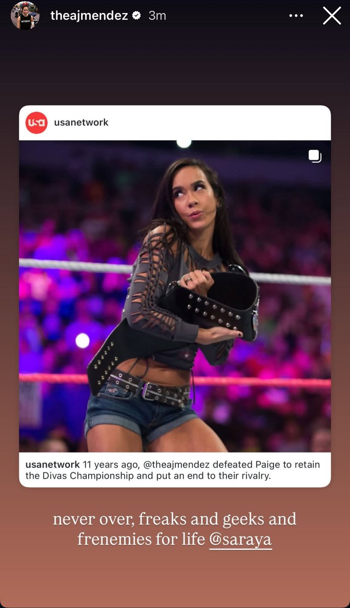 DricoMonster's tweet image. A-yo @Saraya #FreaksAndGeeks!