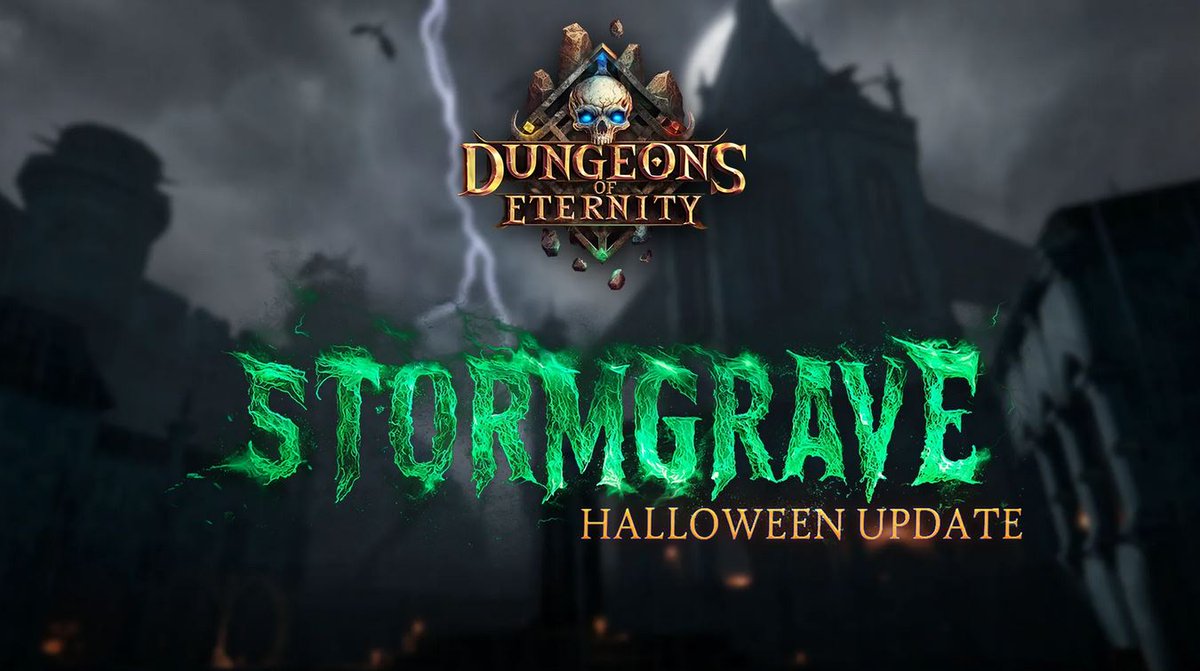Generacion_XR's tweet image. Dungeons of Eternity celebra Halloween con la Stormgrave Update: nuevas armas, máscaras terroríficas y mazmorras bajo tormenta
#Othergate #DungeonsOfEternity #Halloween #Meta #Quest3 #Quest3S
generacionxr.com/2025/10/27/dun…