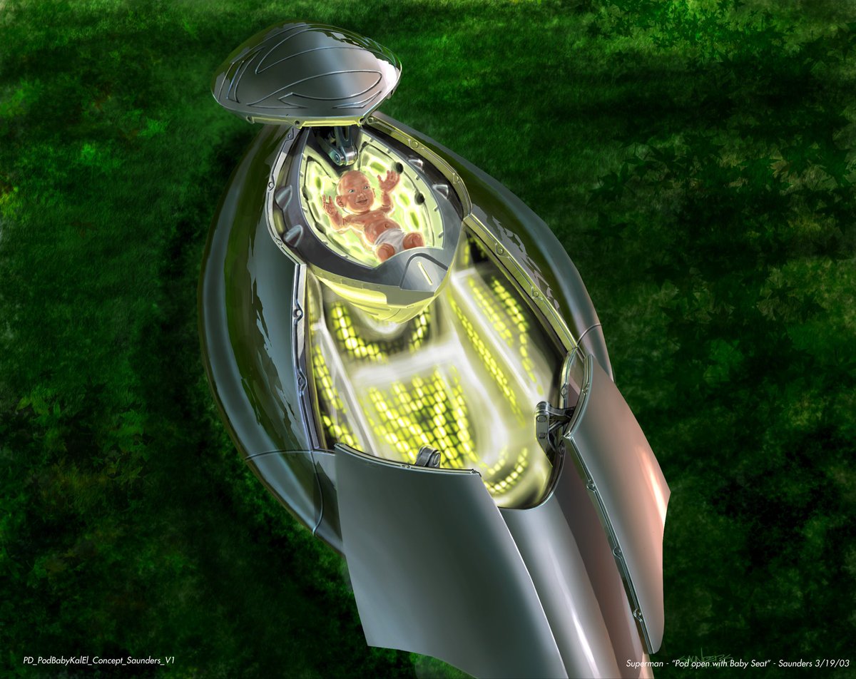 New episode! It’s the end of our Superman deep dive! This week, we conclude our journey with J.J. Abrams’ SUPERMAN FLYBY. Once more joined by our heroic allies <a href="/Pat_Kc/">Pat Casey 🎅</a> (Sonic the Hedgehog) &amp; <a href="/EdGreerDestroys/">Ed Greer</a> (The Greatest Pod).  Superman pod concept art by Phil Saunders.