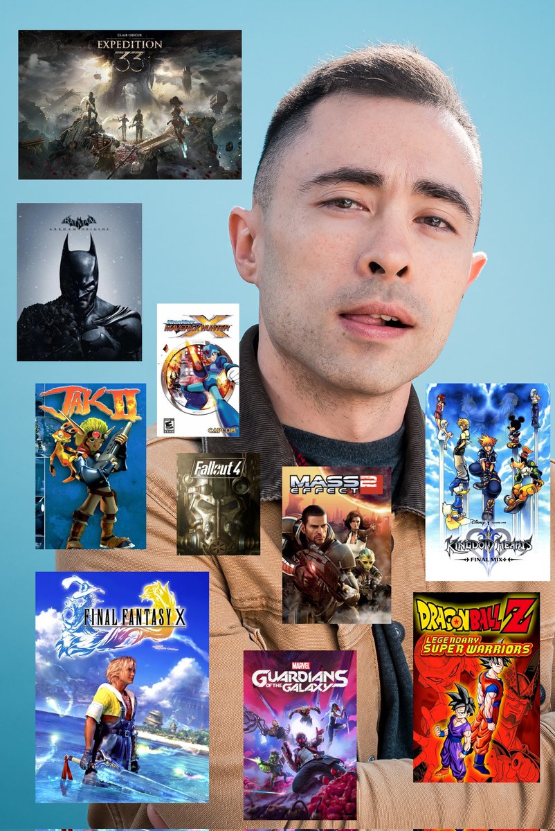 Okay, y'all got me...

Here's the real list. 10 games to get to know me!