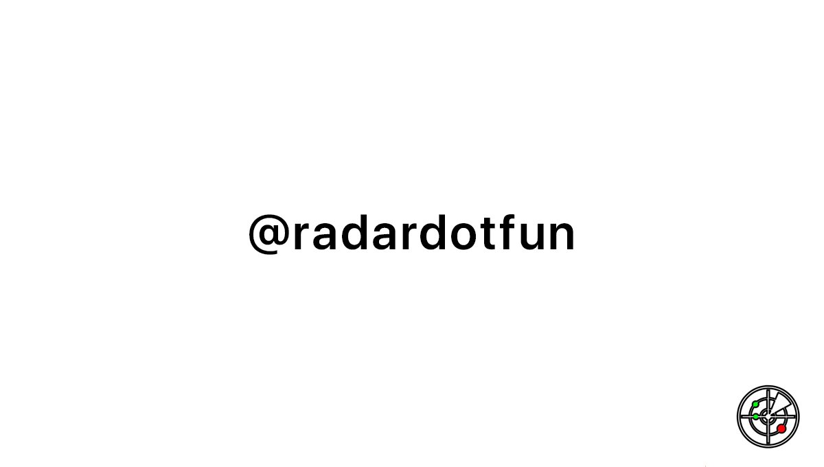 radardotfun's tweet photo. radar website it almost finished 🏳️

be ready! https://t.co/MgHoBwNPb4