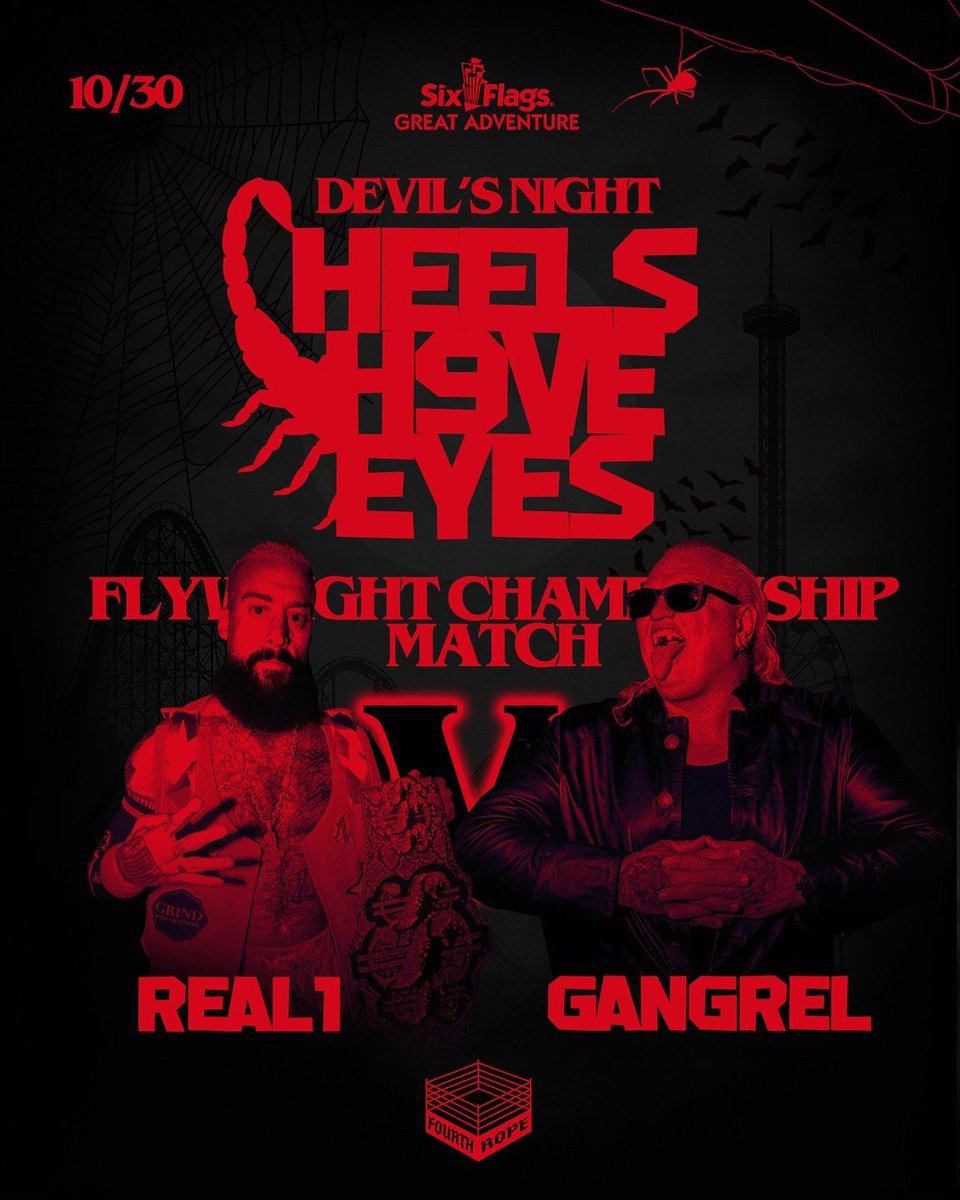 WESTSIDEGUNN's tweet image. ITS GETTING REAL SPOOKY 👻 🦂🤘🏽 👻 🦂🤘🏽🔥

tixr.com/e/159075

4THROPE FLYWEIGHT CHAMPION @real1 will be defending his Title against the Mastermind of the Brood, the @gangreldavidheath himself will be Live at @sfgradventure 10/30 DEVILS NIGHT 

HEELS HAVE EYES 9 

GET YOUR…