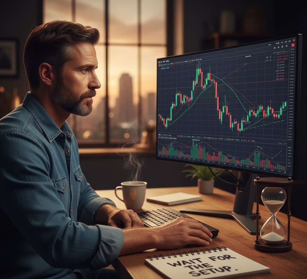 TheLSTTrader's tweet image. The best trades aren&apos;t found, they&apos;re WAITED for. 

Don&apos;t force trades out of boredom. Let your high-probability setup come to you. Patience is your ultimate edge.

Q: How do you fight the urge to overtrade?

#PatienceIsKey #TradingEdge #HighProbability #NoFOMO #MarketTiming