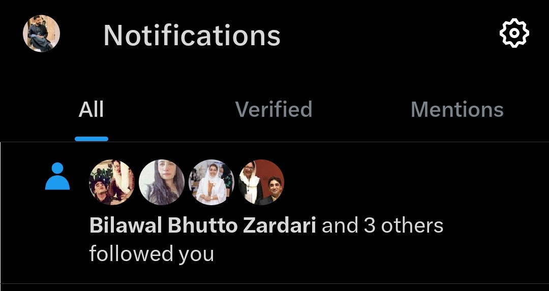 ZainDaudpota1's tweet image. Grateful to my Chairman @BBhuttoZardari Zardari for the follow back on #XTwitter.
Its more than just a notification its a reminder that true #Leadership always stays connected to its workers.
#ThankYouChairman #PPP #BilawalBhuttoZardari