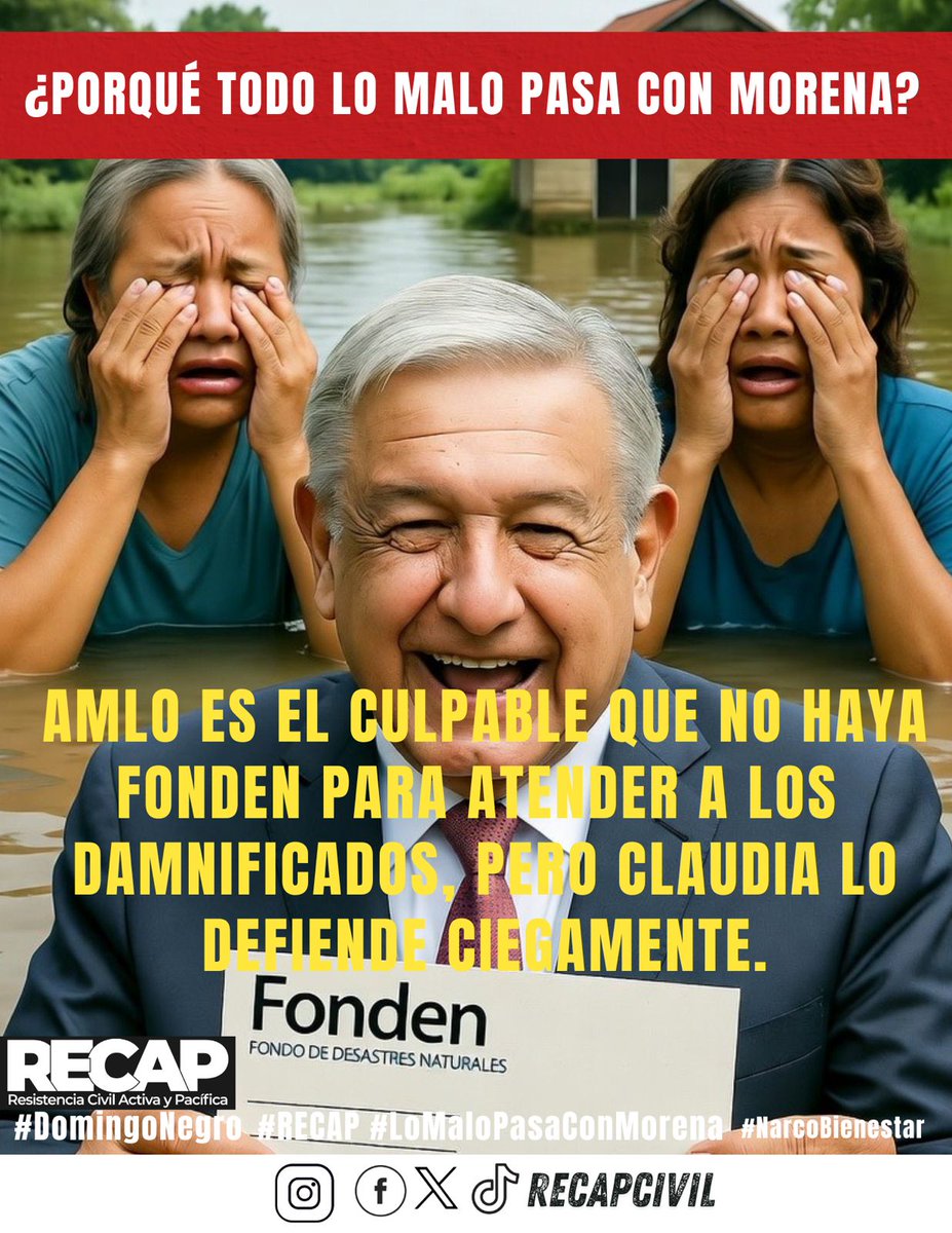 Caballerosurfer's tweet image. El mafioso líder del cartel de Macuspana se robó todo el dinero a la vista de todos. #DomingoNegro. #RECAP. #LoMaloPasaConMorena. #NarcoBienestar.