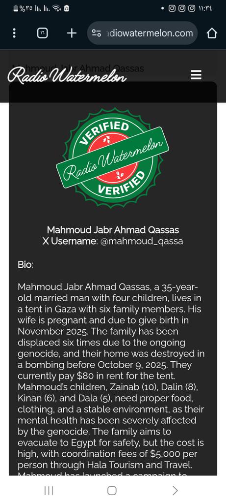 Our life is full of troubles and difficulties

Preparing food on wood results in it getting dirty every time.

Your donation will transform our lives from hardship to ease, and allow us to start a new life with dignity.
🔗chuffed.org/project/help-m…