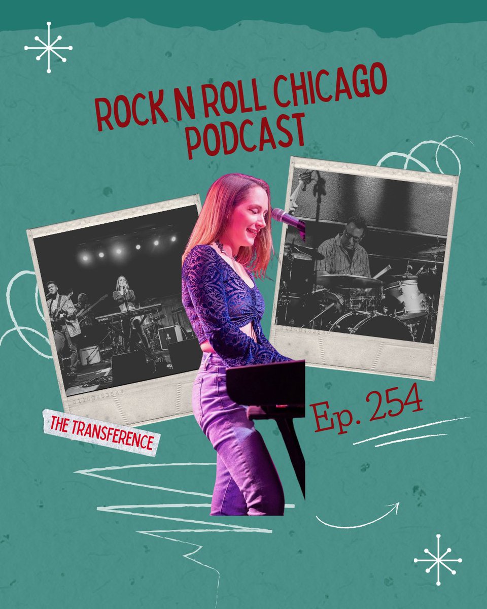 HardstopRecord's tweet image. Check out Rock n Roll Chicago&apos;s Ep. 254, featuring The Transference. Check out conversations around the sound, story, and strange beauty that happens when dark themes meet melodic light.
#RocknRollChicago #TheTransference #ChicagoMusic #IndieRock #PowerPop #AltRock