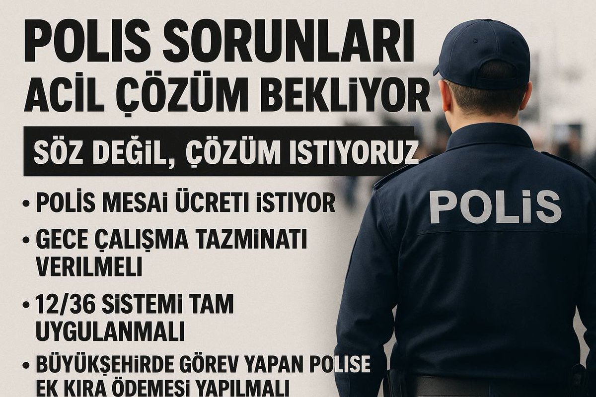 Türkiye'de ne yazık ki…
Adaletin en hızlı işlediği kurum polis teşkilatıdır 5 dakikada yerini değiştirirler…

 #PoliseÇözüm