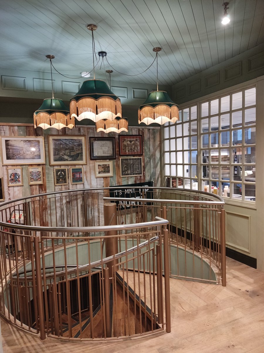 The kids wanted to shop for Halloween so we snuck off to try <a href="/Fargatesheff/">The Fargate</a> and had the most Sheffield afternoon in the pub! Love it. It really elevates Fargate and looks fab. And the Weihenstephaner was lovely. As was the atmosphere. #sheffieldpubs #thefargate #fargate