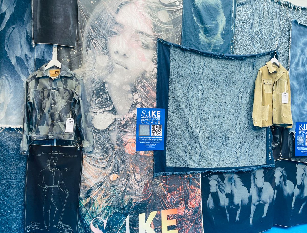 After months of preparation, the team behind ‘SAKE – The Art of Purpose’ has presented the third project in the series – using #denim as a canvas
insidedenim.com/News/173368?de…