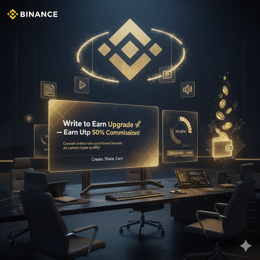 PandaProTrader (@pandaprotrader1) on Twitter photo Binance just made it even more rewarding for creators 🎉
Here’s what’s new 👇
1️⃣ Earn up to 50% commission.
2️⃣ Convert orders from your content now count toward your earnings 💰
3️⃣ Every content type qualifies — posts, videos, audio lives, and more!
#binance 
<a href="/binance/">Binance</a> Binance just made it even more rewarding for creators 🎉
Here’s what’s new 👇
1️⃣ Earn up to 50% commission.
2️⃣ Convert orders from your content now count toward your earnings 💰
3️⃣ Every content type qualifies — posts, videos, audio lives, and more!
#binance 
<a href="/binance/">Binance</a>
