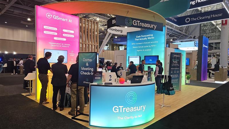 AFP Day 1 is off to a great start! 💸 Stop by Booth #614 to connect with our team, get a demo of GSmart AI, and enter to win a $1,000 American Airlines gift card!

We'll show you why companies like @AmericanAirlines chose GTreasury, the world's most adaptable treasury platform.